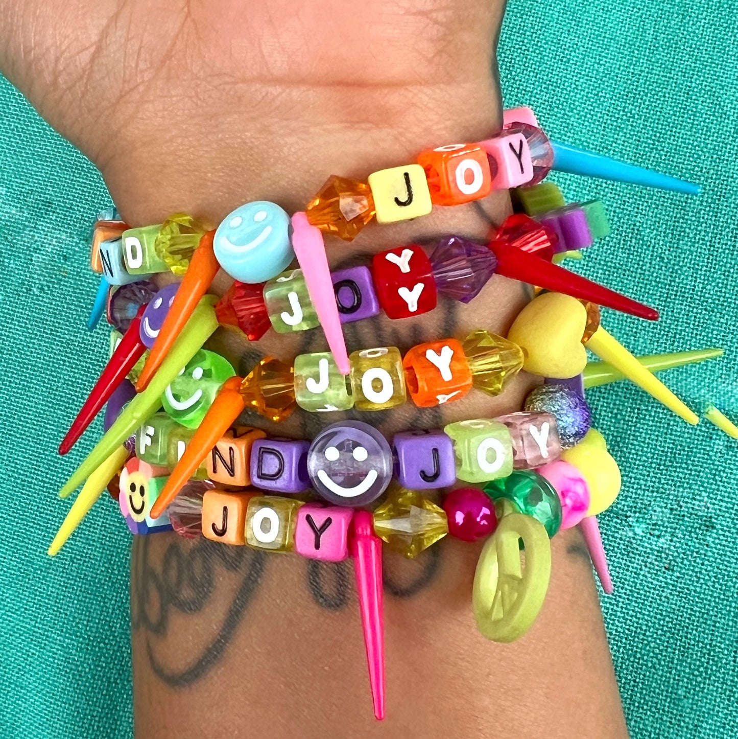 pick'n'mix bracelets - find joy