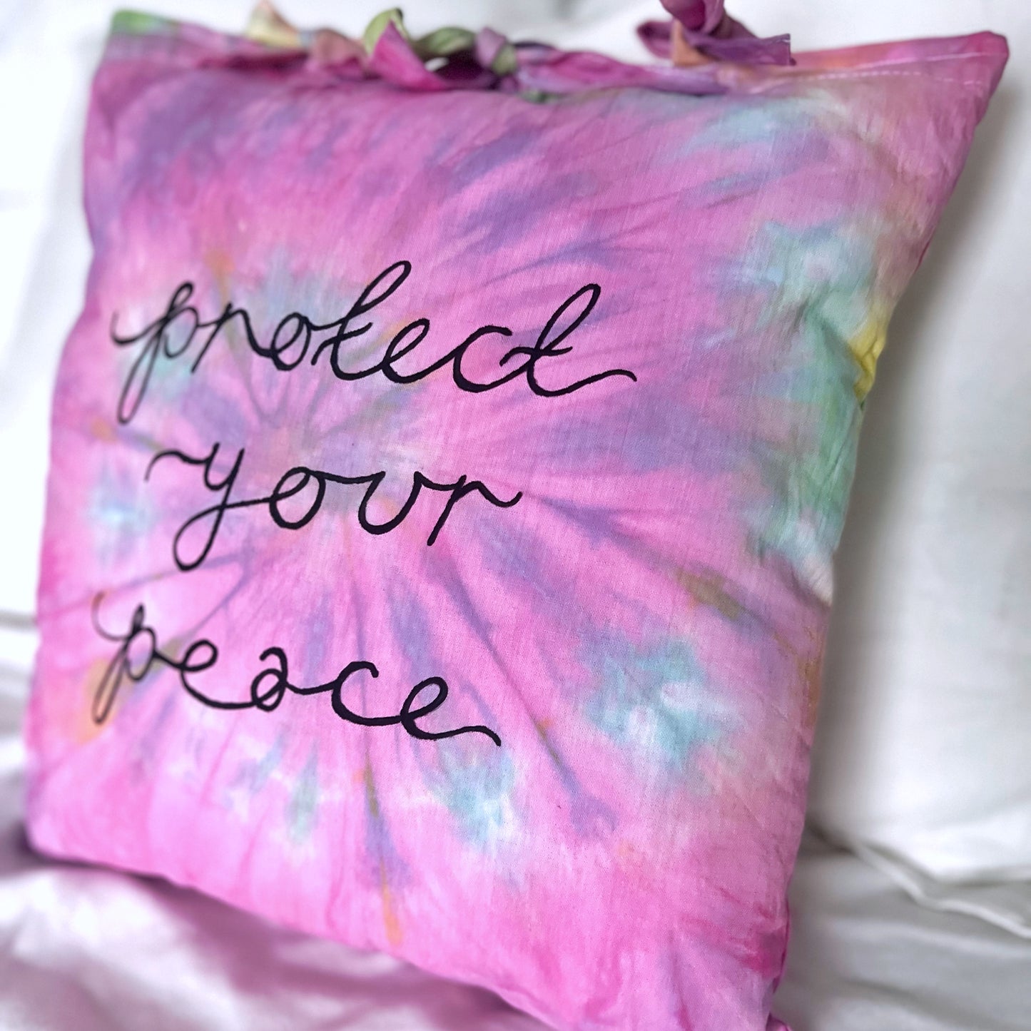 protect your peace cushion