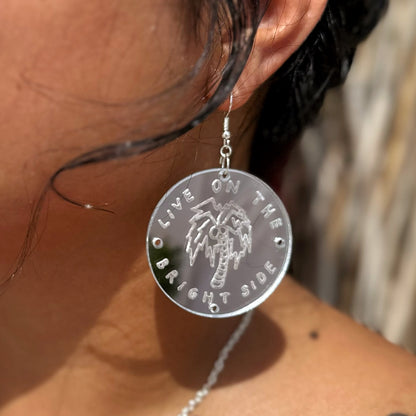 live on the bright side earrings