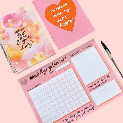 weekly planner pad