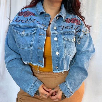 treasure yourself denim jacket