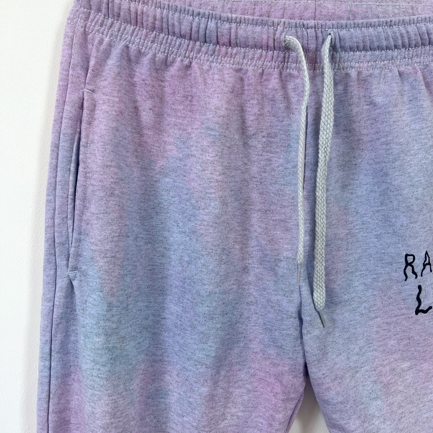 radiate love pastel tie dye lounge pants