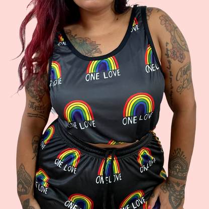 one love deluxe crop top