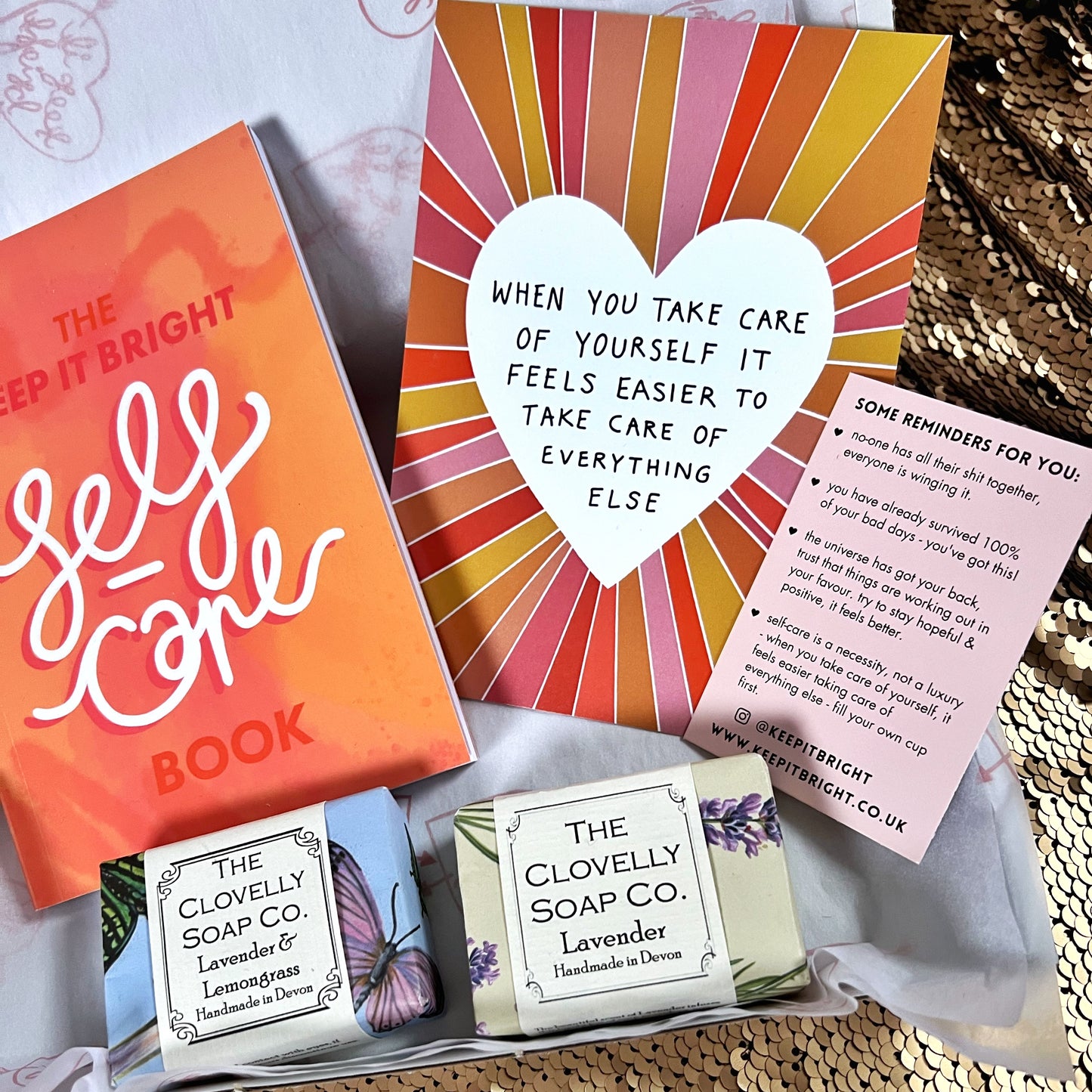 the self-care kit - with soaps