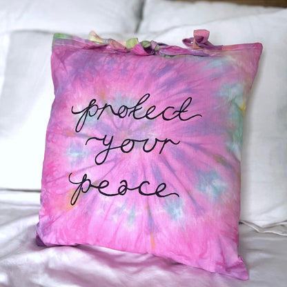 protect your peace cushion