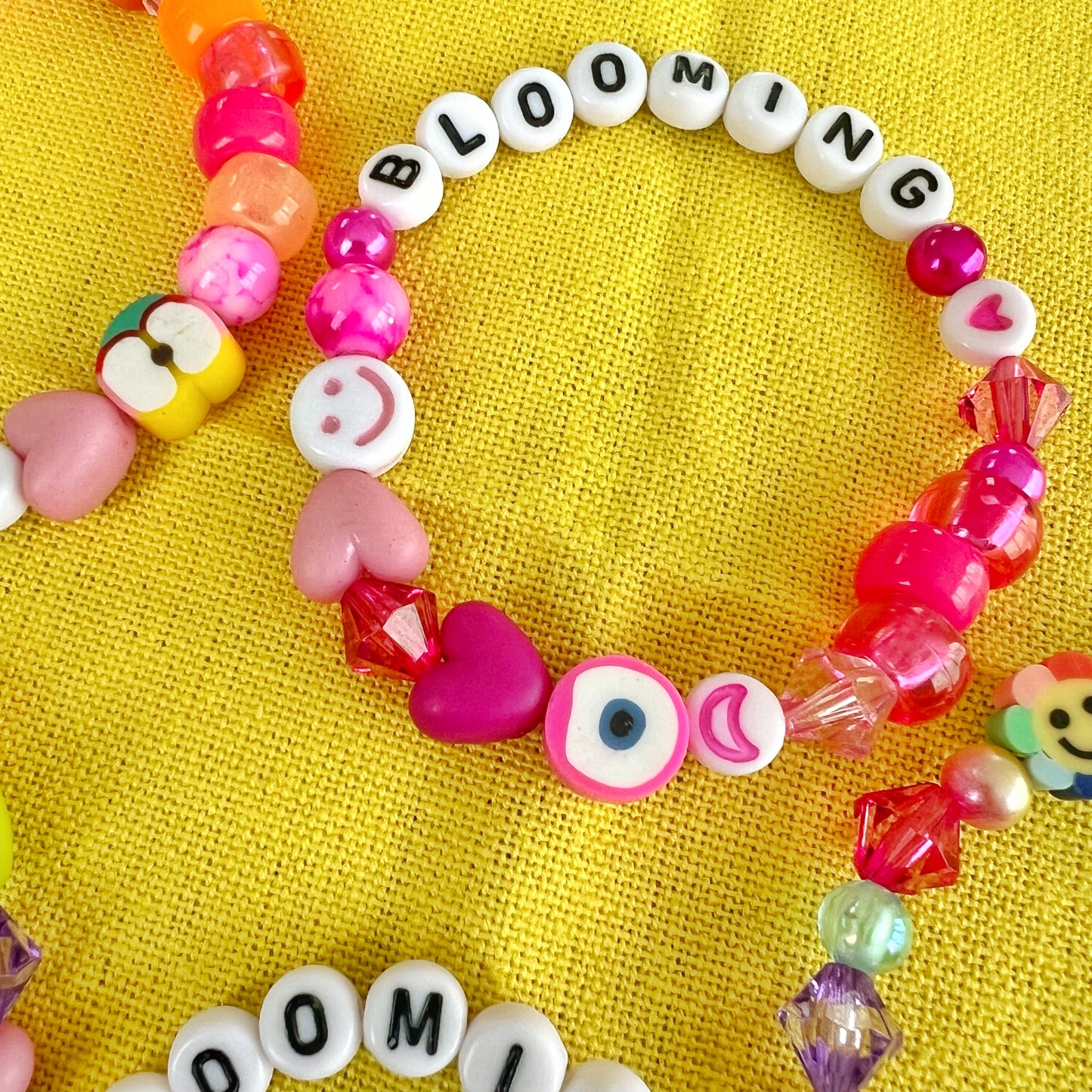 pick'n'mix bracelets - blooming