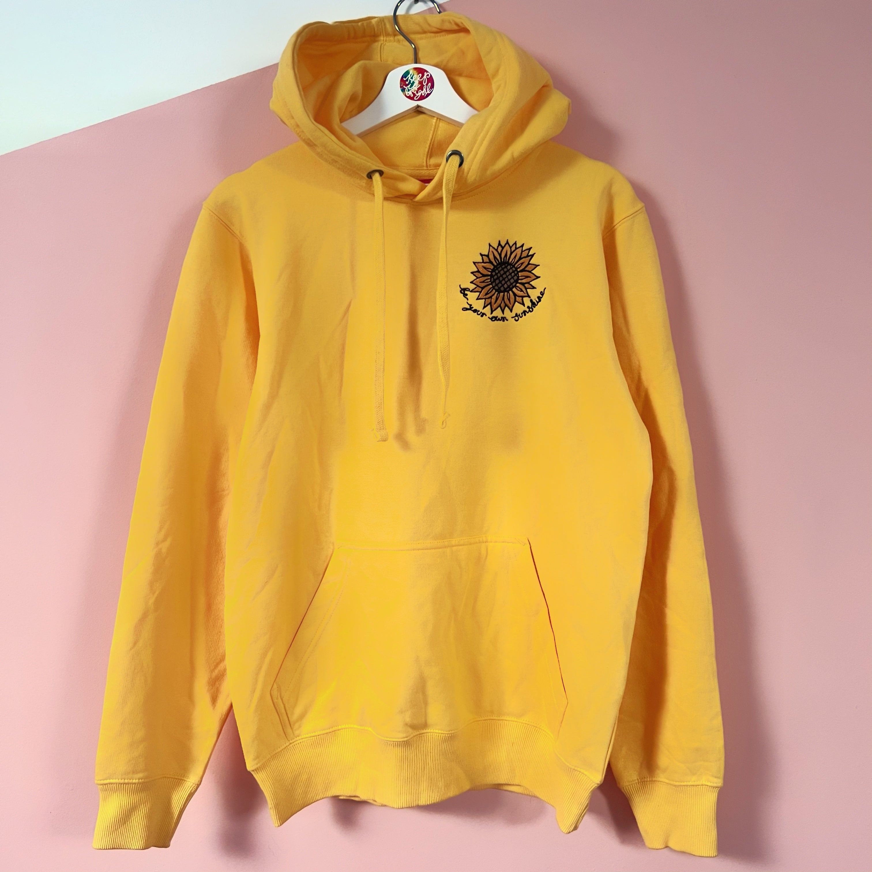 Yellow on sale sunflower sweatshirt