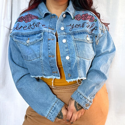 treasure yourself denim jacket