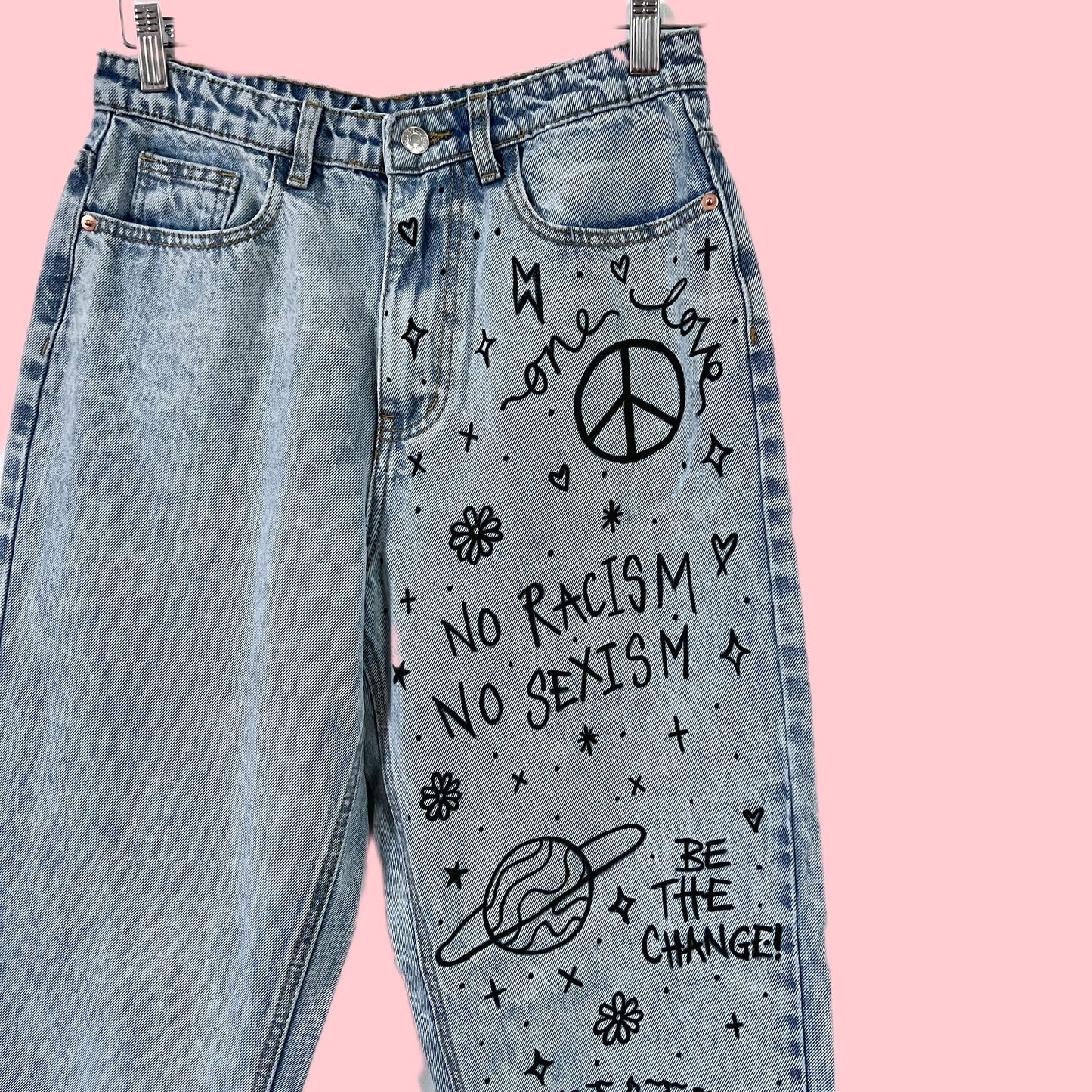 scrawl jeans