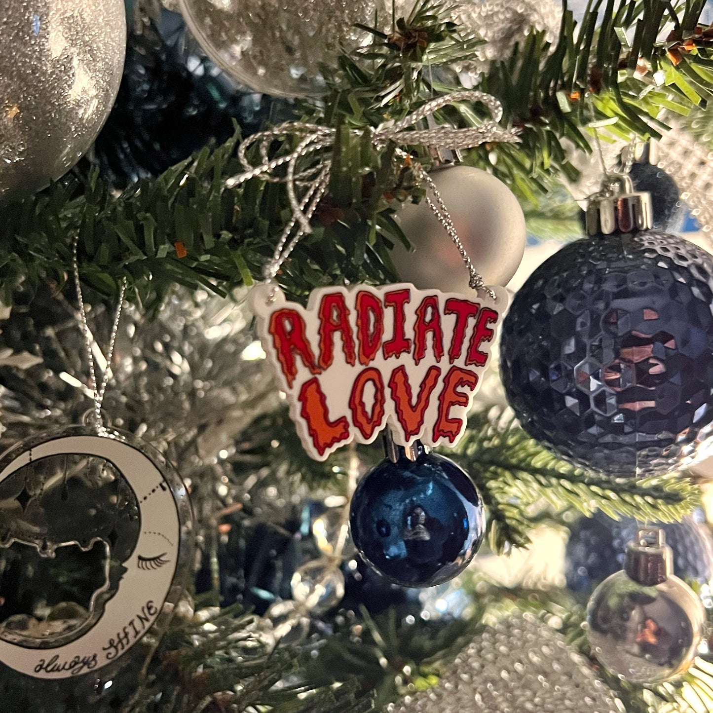 radiate love hanging decoration