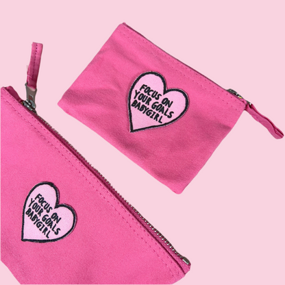 focus on your goals babygirl purses - 2 sizes