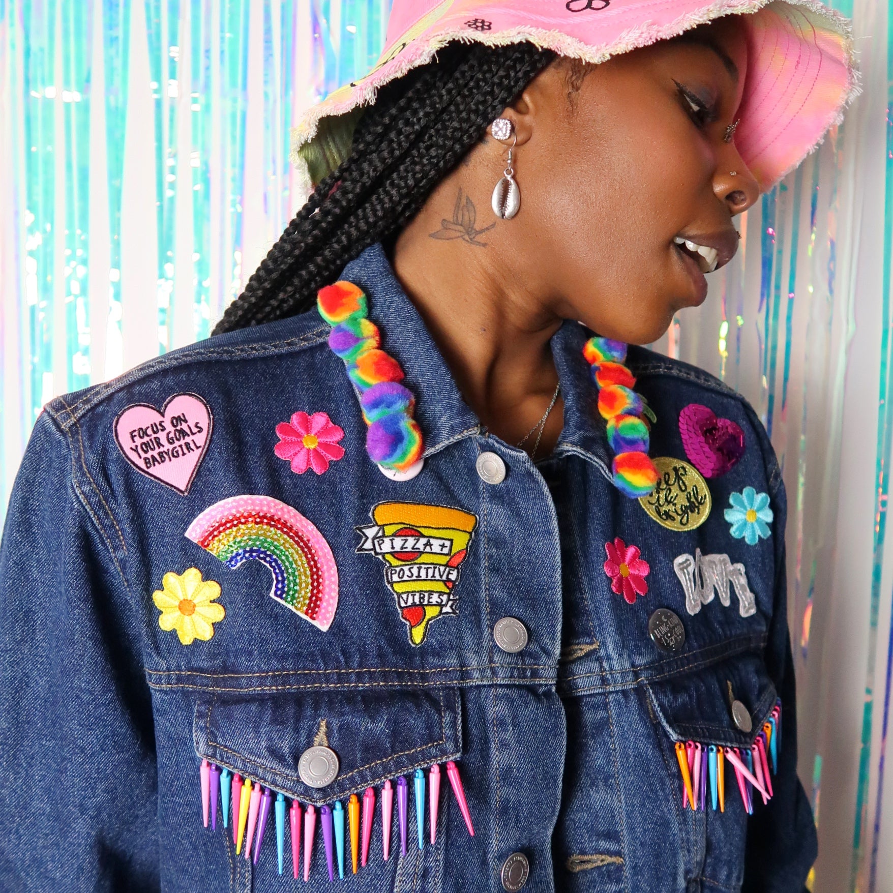 Gay pride best sale denim jacket