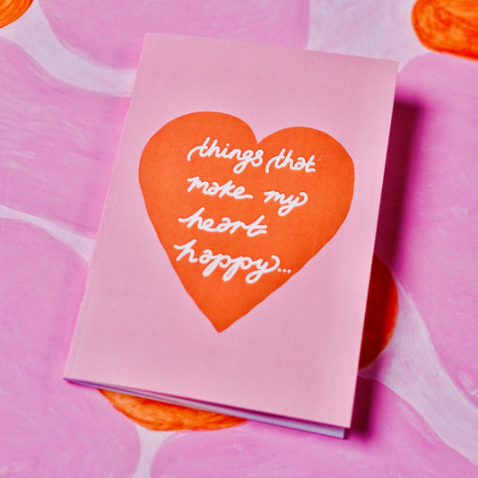 things that make my heart happy notebook