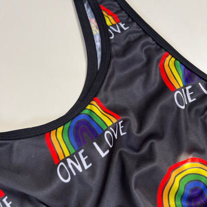 one love deluxe crop top