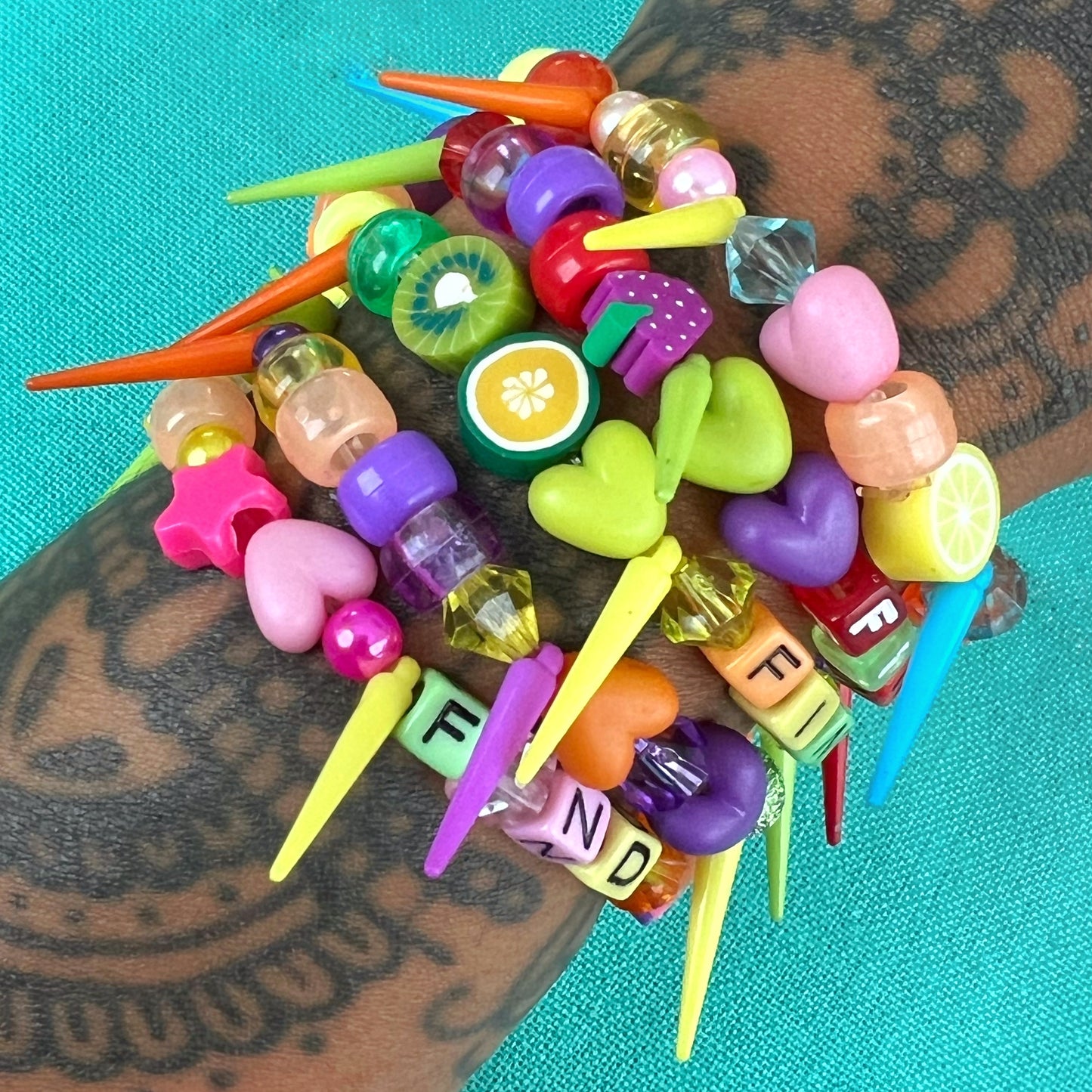 pick'n'mix bracelets - find joy