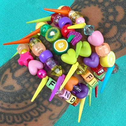 pick'n'mix bracelets - find joy