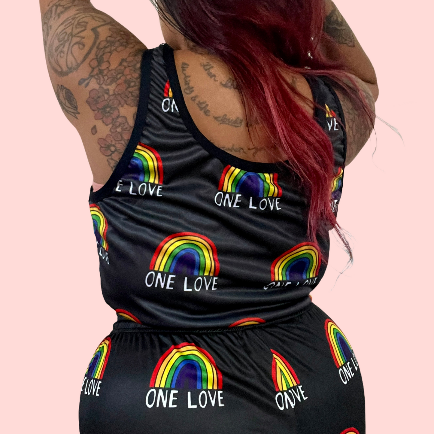 one love deluxe crop top