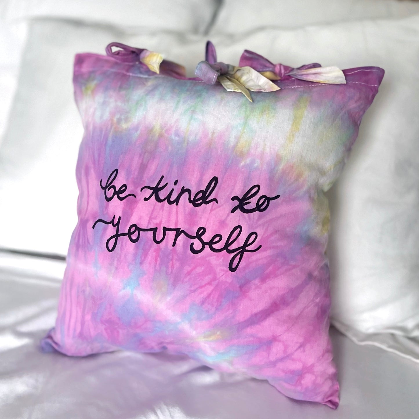 be kind to yourself cushion