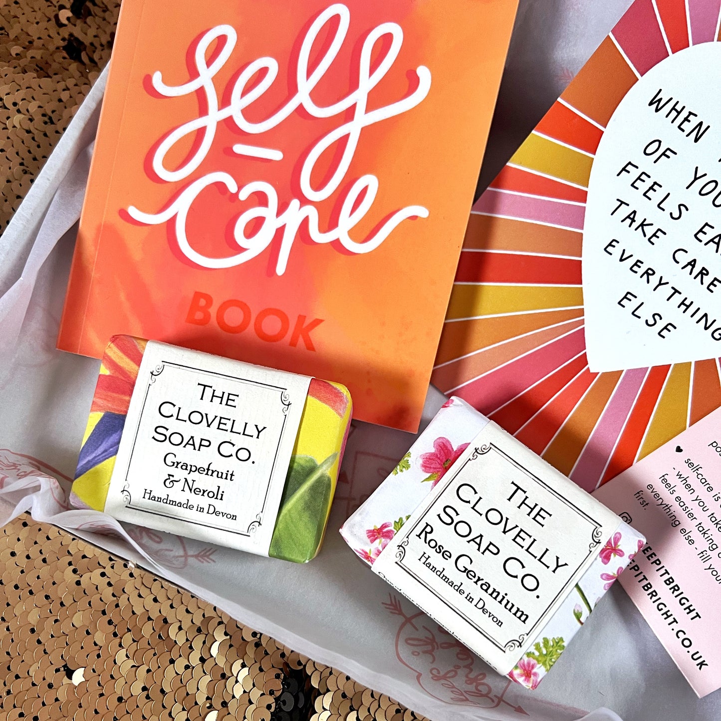 the self-care kit - with soaps