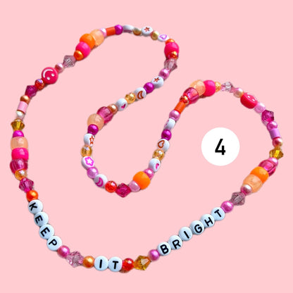 keep it bright pick'n'mix necklaces | 4 colours