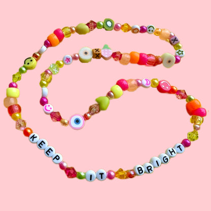 keep it bright pick'n'mix necklace - multicolour