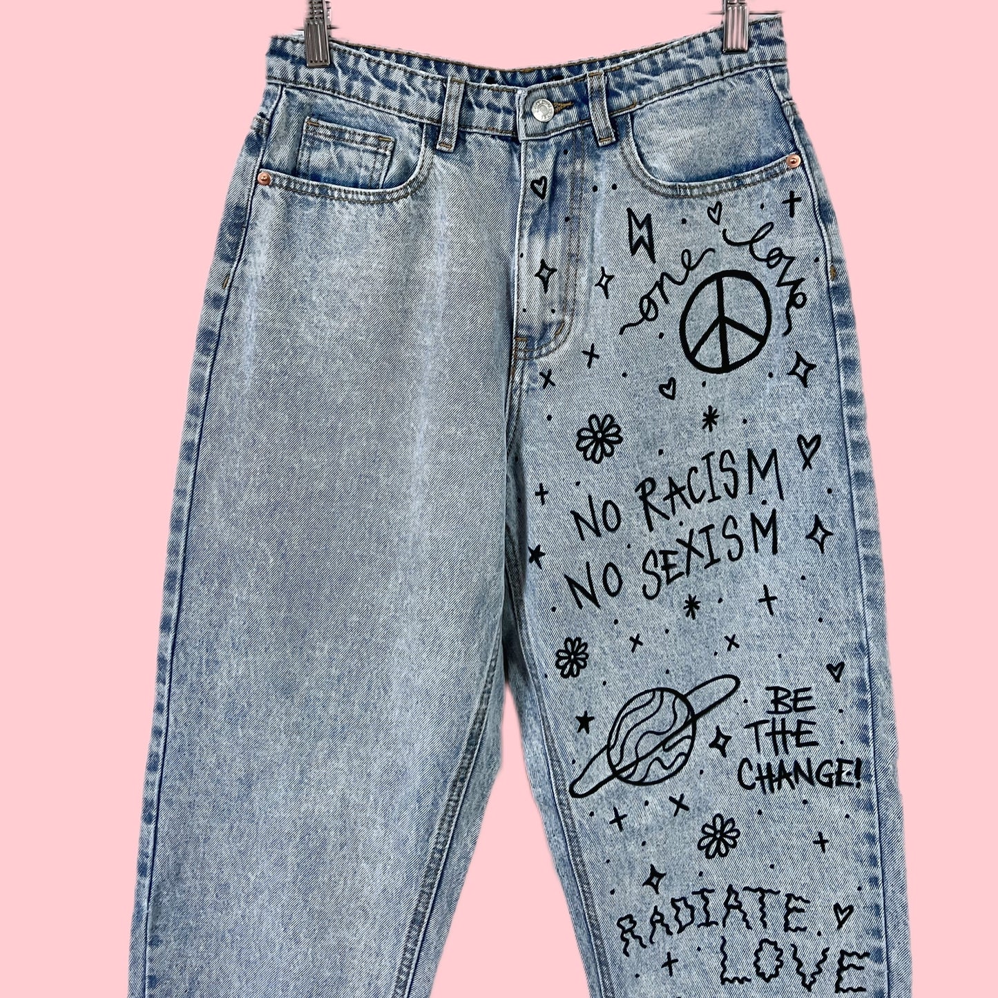 scrawl jeans