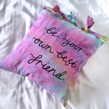 be your own best friend cushion