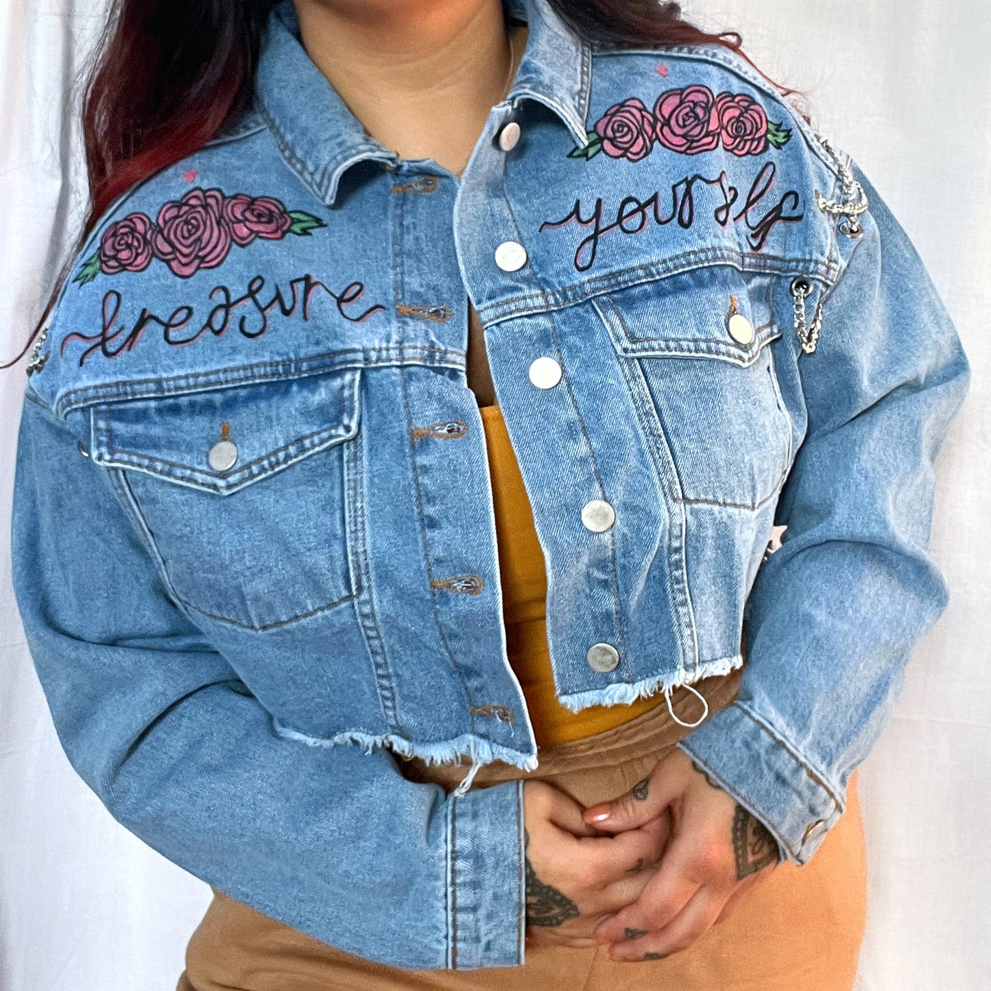 treasure yourself denim jacket