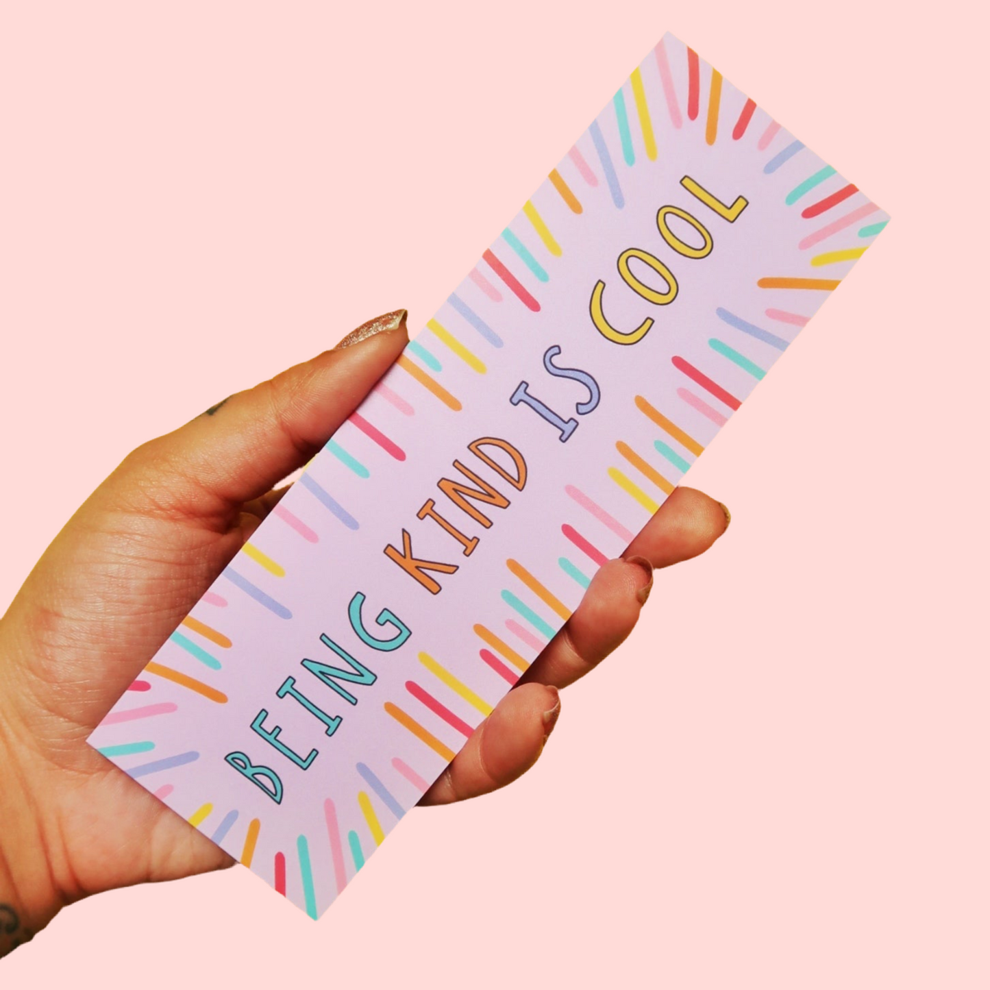 being kind is cool bookmark