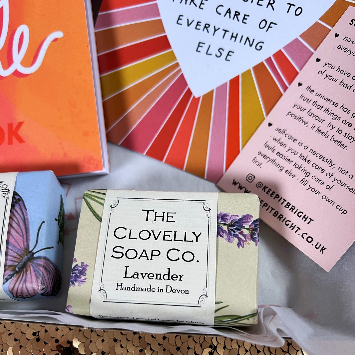 the self-care kit - with soaps