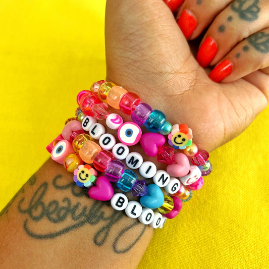 blooming pick'n'mix bracelets