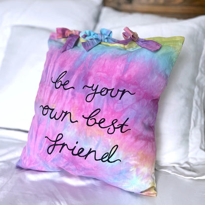 be your own best friend cushion