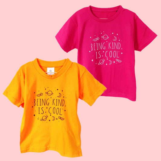 kids being kind is cool t-shirts