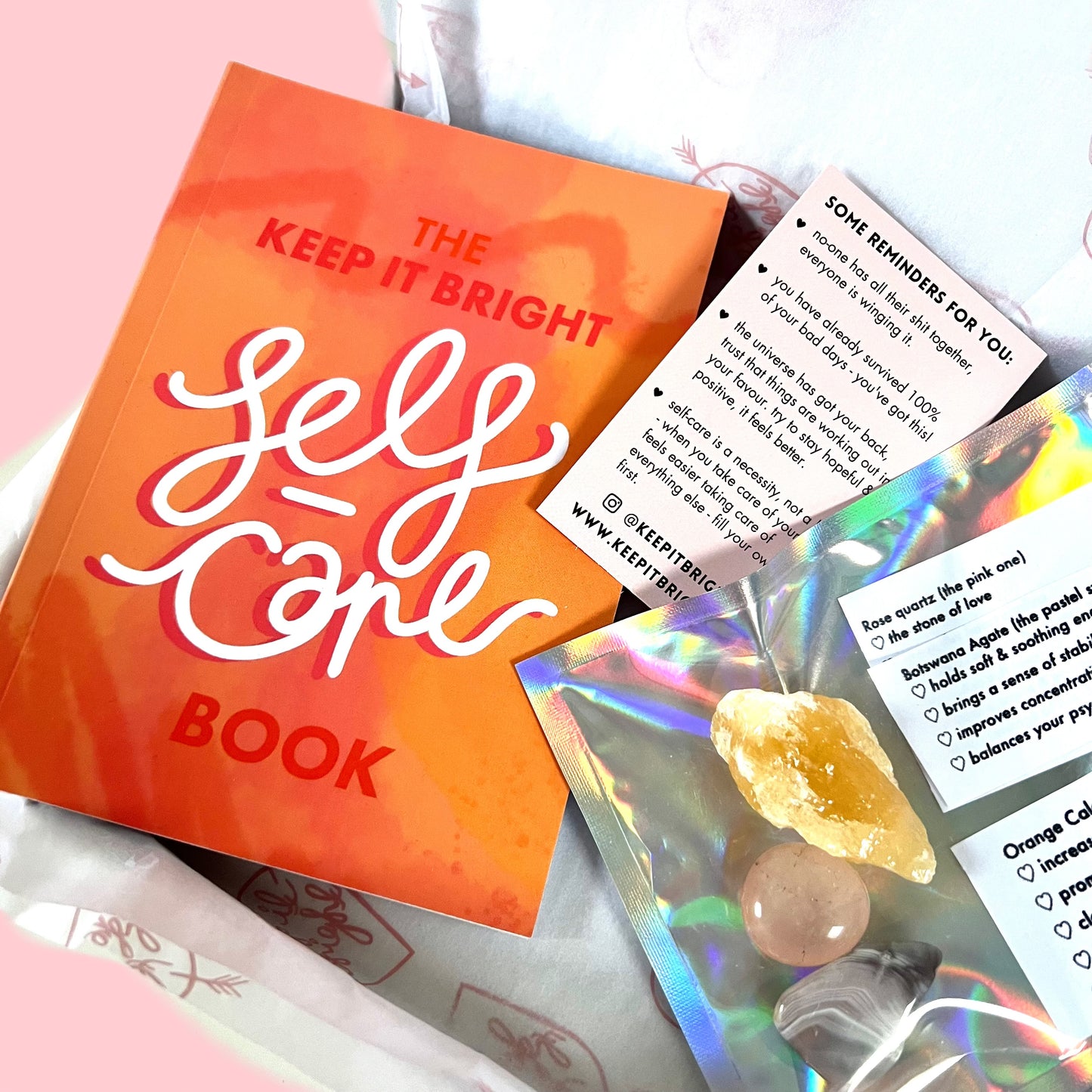 the self care set - with crystals