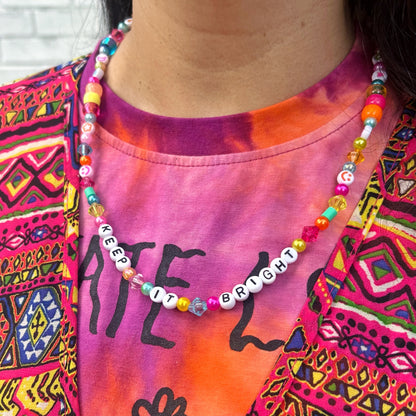 keep it bright pick'n'mix necklace - multicolour