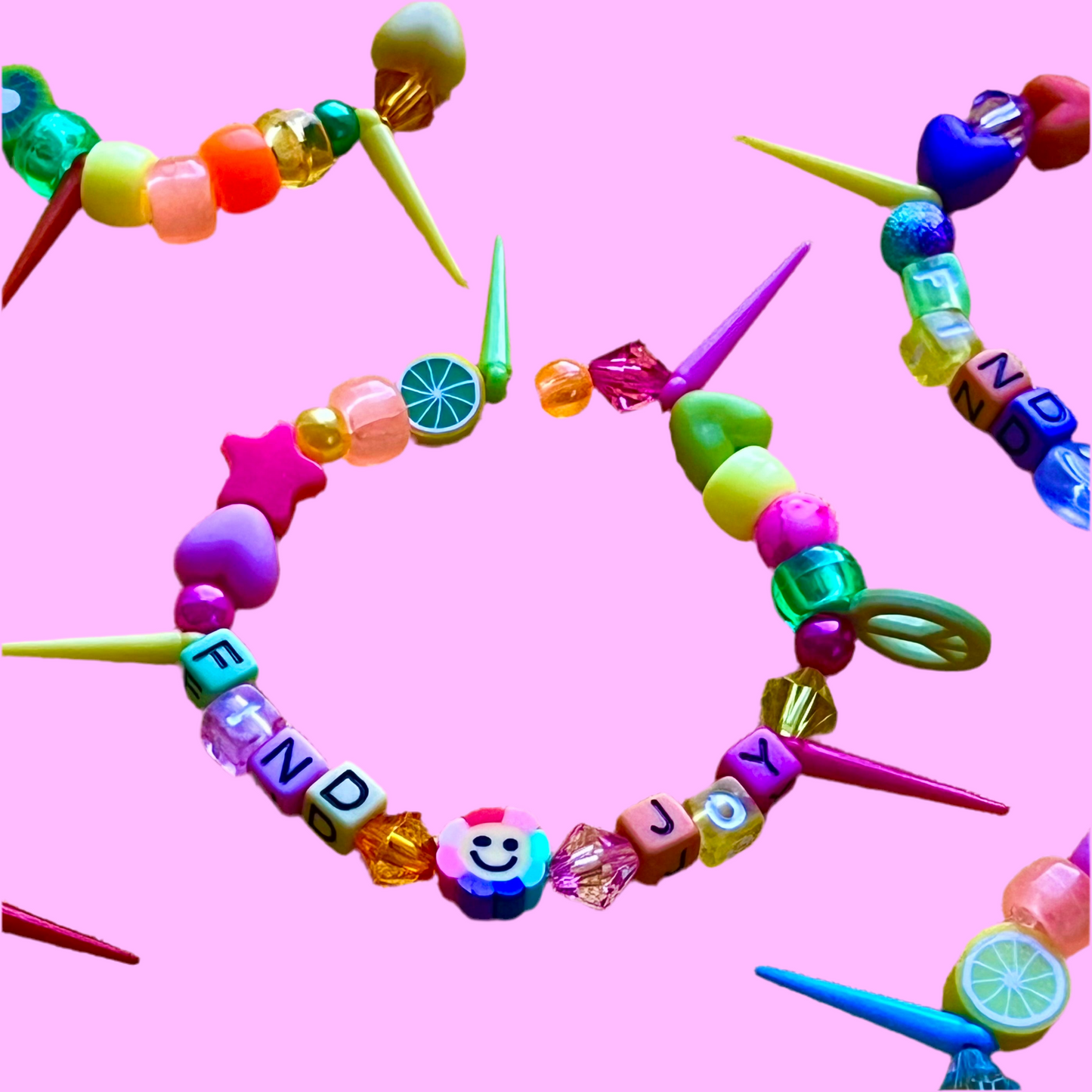 pick'n'mix bracelets - find joy