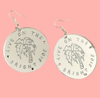 live on the bright side earrings