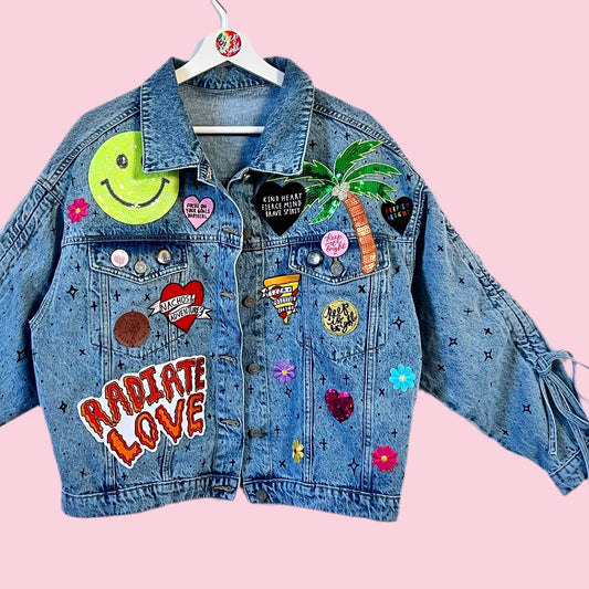 the ‘lucky’ denim jacket