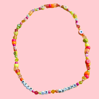 keep it bright pick'n'mix necklace - multicolour