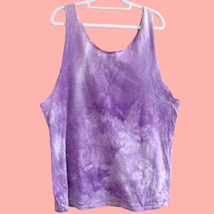 live beautifully tie dye vest top