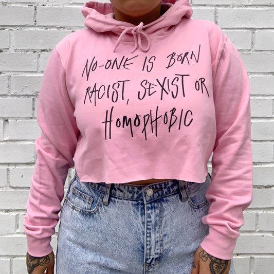 hate is taught hoodie - pink | 2 styles