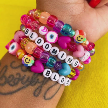 pick'n'mix bracelets - blooming