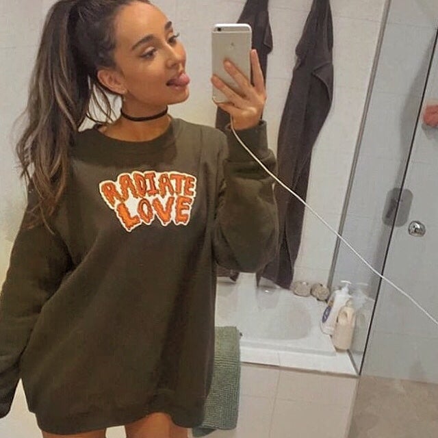 Sweatshirts ariana grande on sale wears