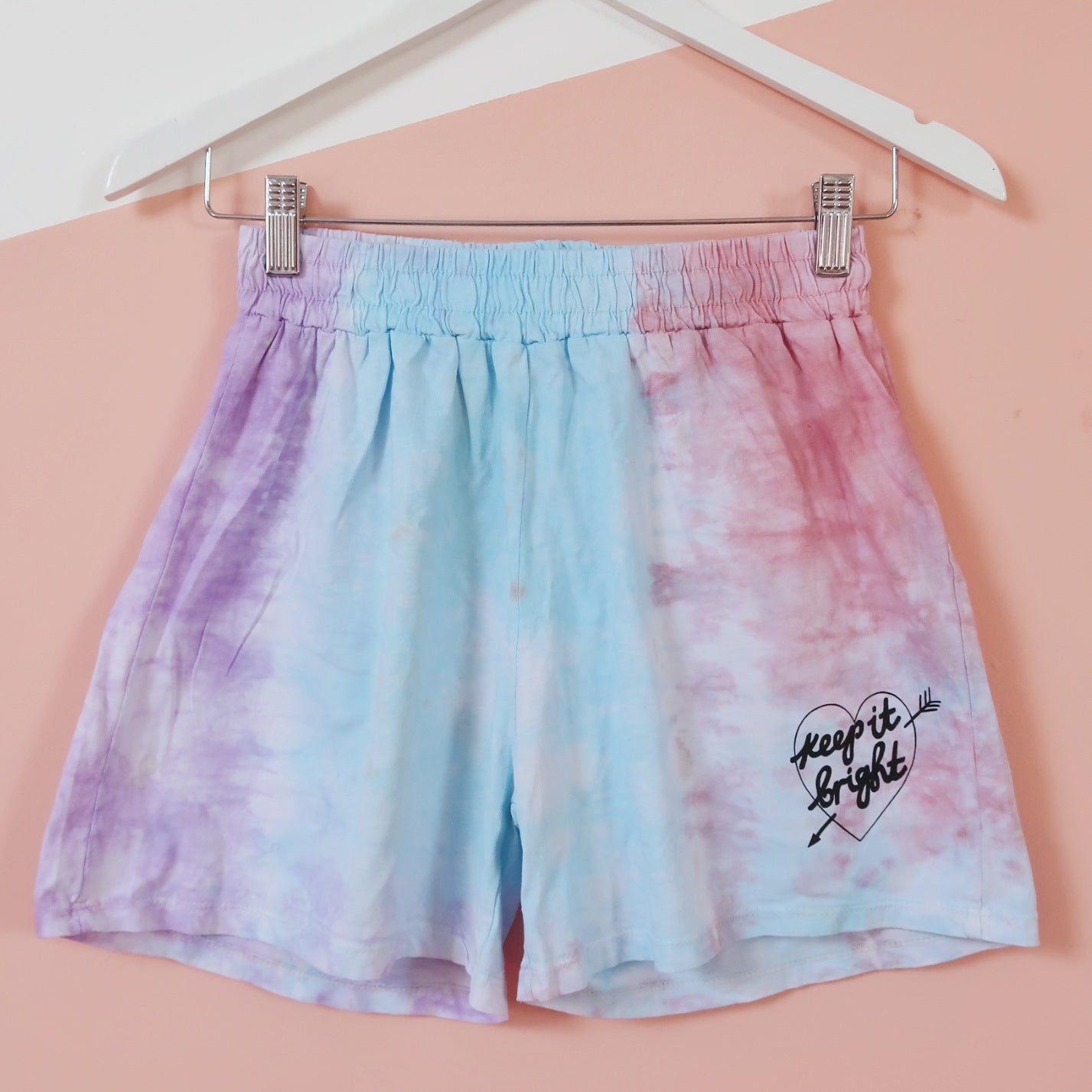 Tie dye lounge shorts new arrivals